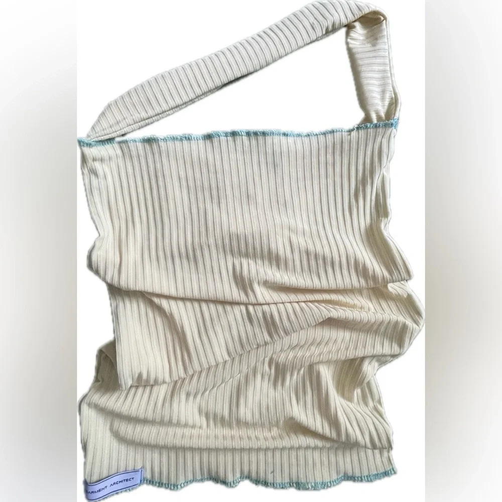 Yellow Ribbed Top - Picture 3 of 5
